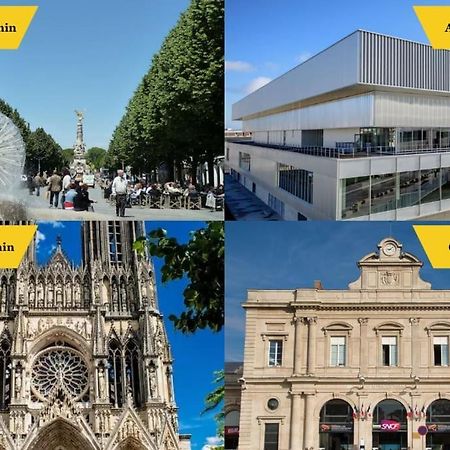 Forum Flower Spacieux T2 Au Coeur De La Ville Reims Exterior photo